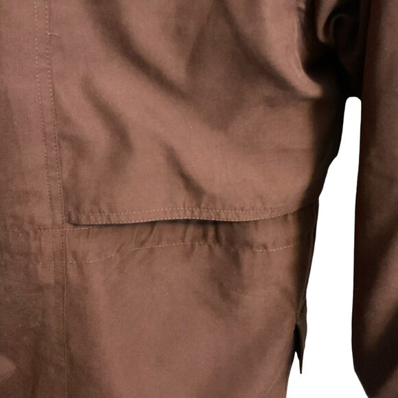 Larry Levine Women's Sz S Removable Raccoon Fur Hood Winter Parka Anorak - Picture 10 of 14